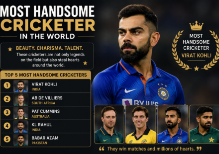 most handsome cricketer in the world