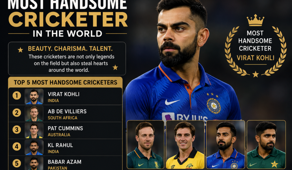 most handsome cricketer in the world
