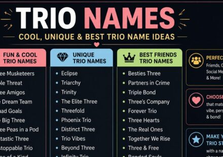trio names