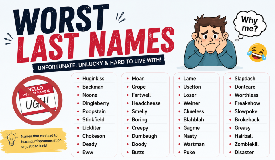 worst last names