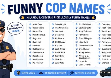 funny cop name