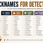 nicknames for detectives
