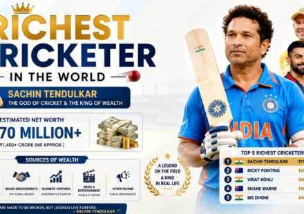 richest cricketer in the world